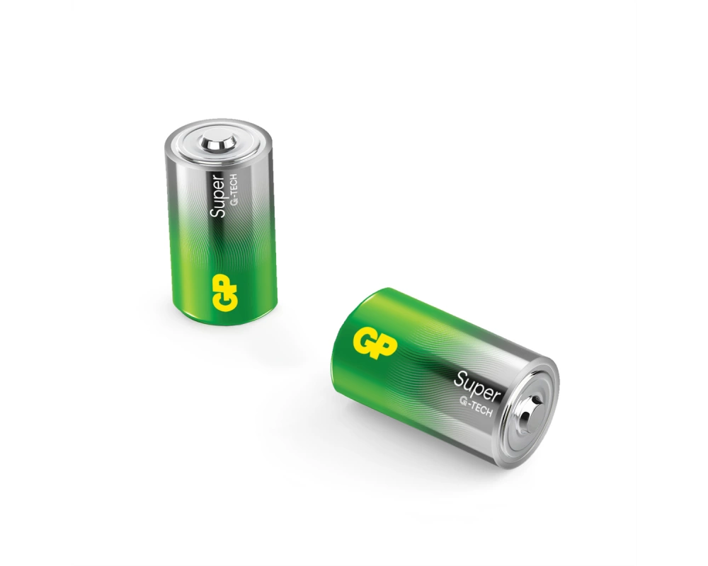 GP Batteries Super Alkaline D 2x