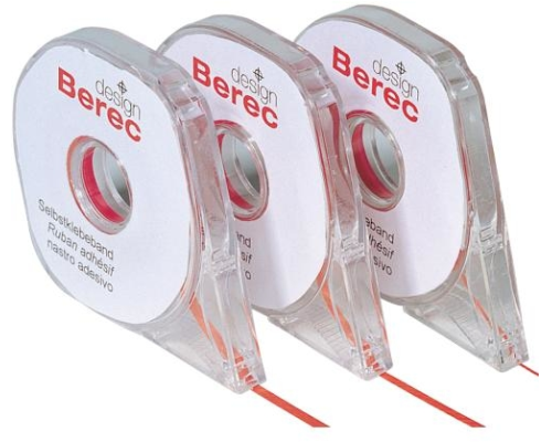 BEREC Aufteilungsband 2,5mm/16m MB 27.01 schwarz