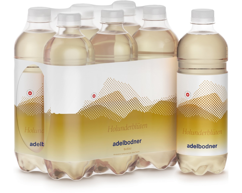 ADELBODNER Holunder-Melisse 152072 50 cl, 6 Stk.