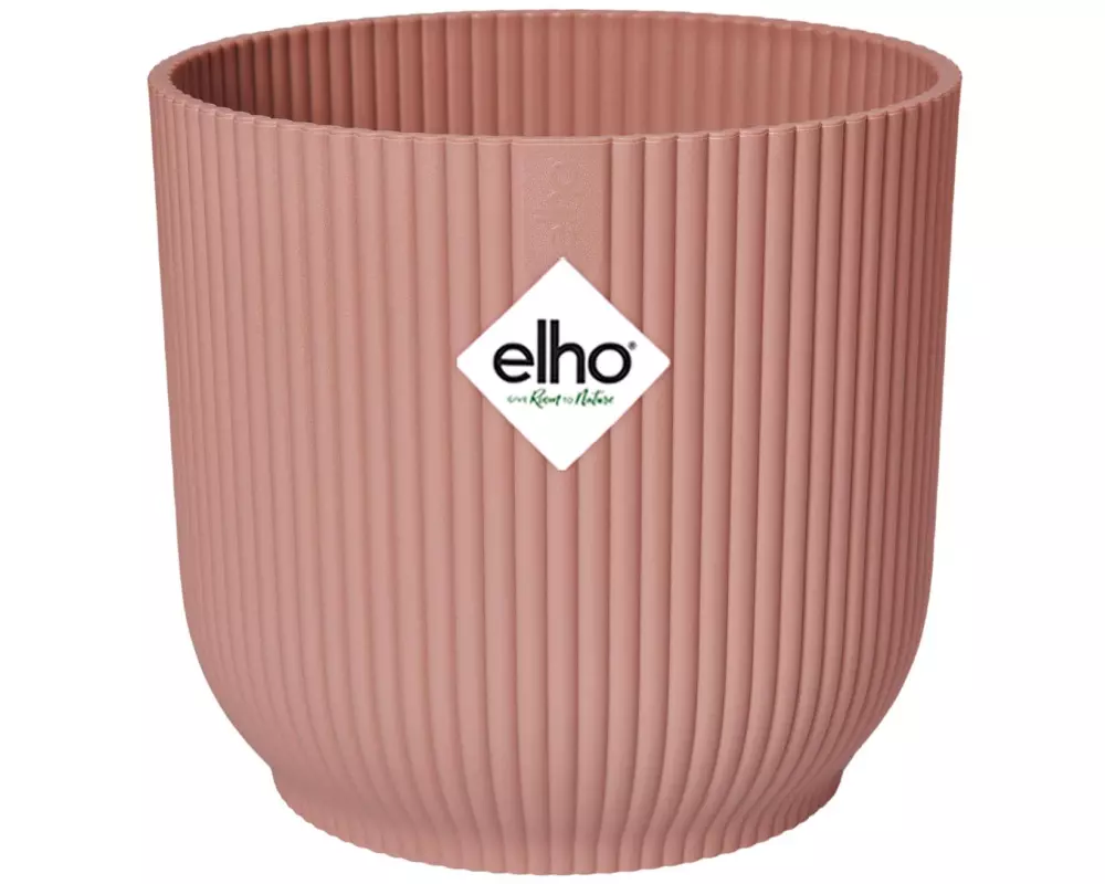 Elho Blumentopf Vibes Fold Rund 30 cm Pink
