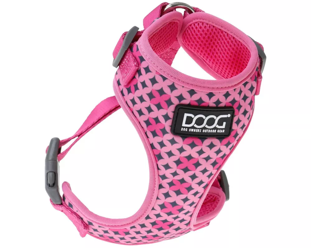 Doog Geschirr Neoflex Toto XS Pink / Schwarz