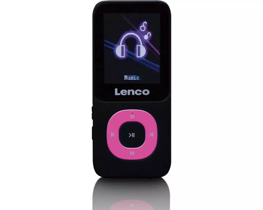 Lenco MP3 Player Xemio-659 Pink; Schwarz