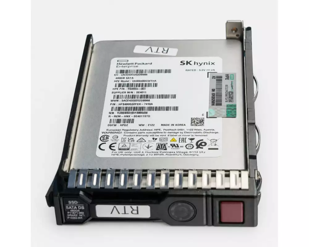 HPE SSD P19695-001 2.5" SATA 1920 GB Mixed Use