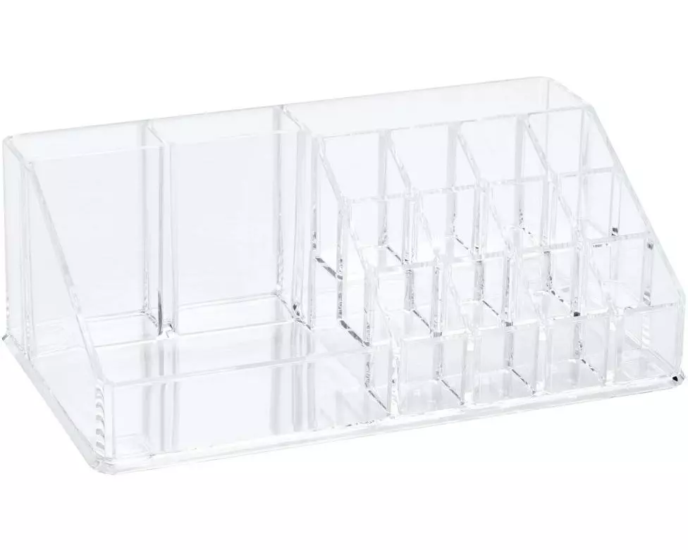 diaqua Schminkablage Kasan Transparent, Kunststoff