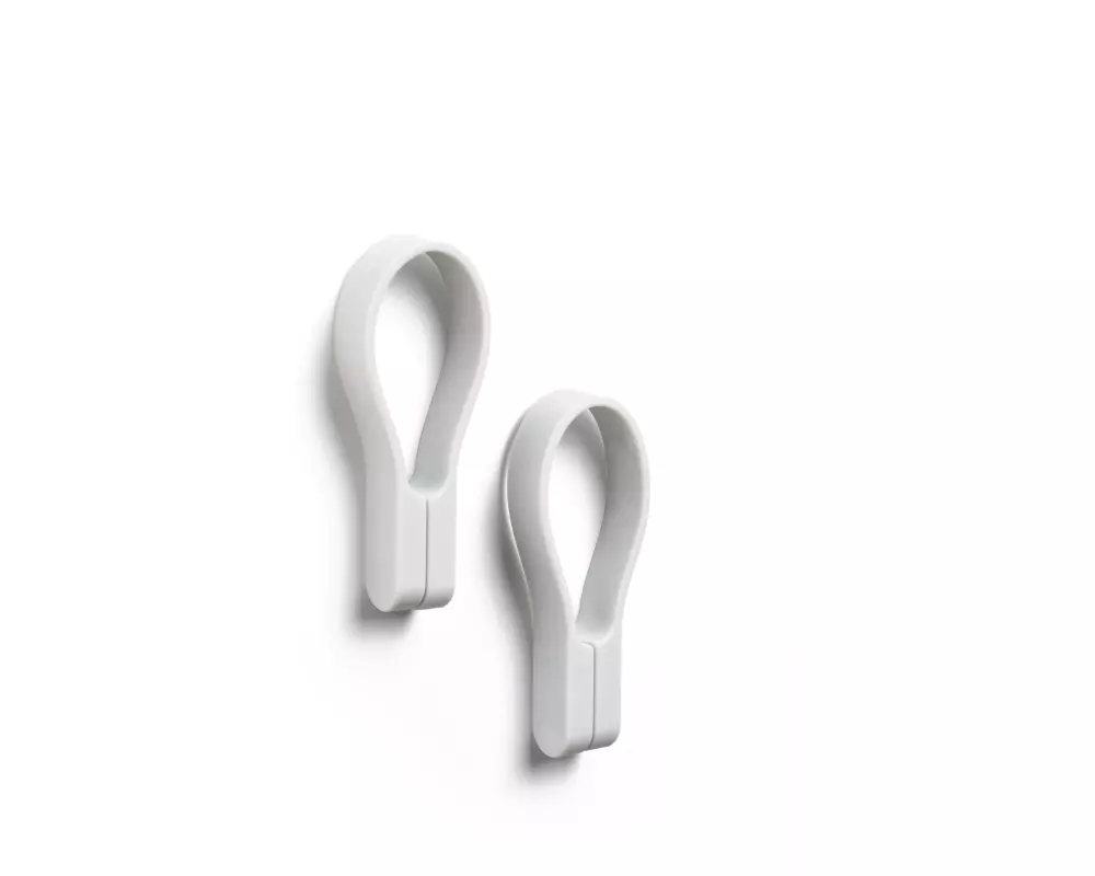 Zone Denmark Handtuchhalter Loop 2 Stück, Hellgrau