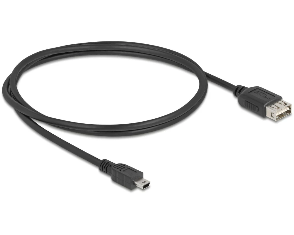 Delock USB 2.0-Kabel USB-A - Mini-USB B 1 m