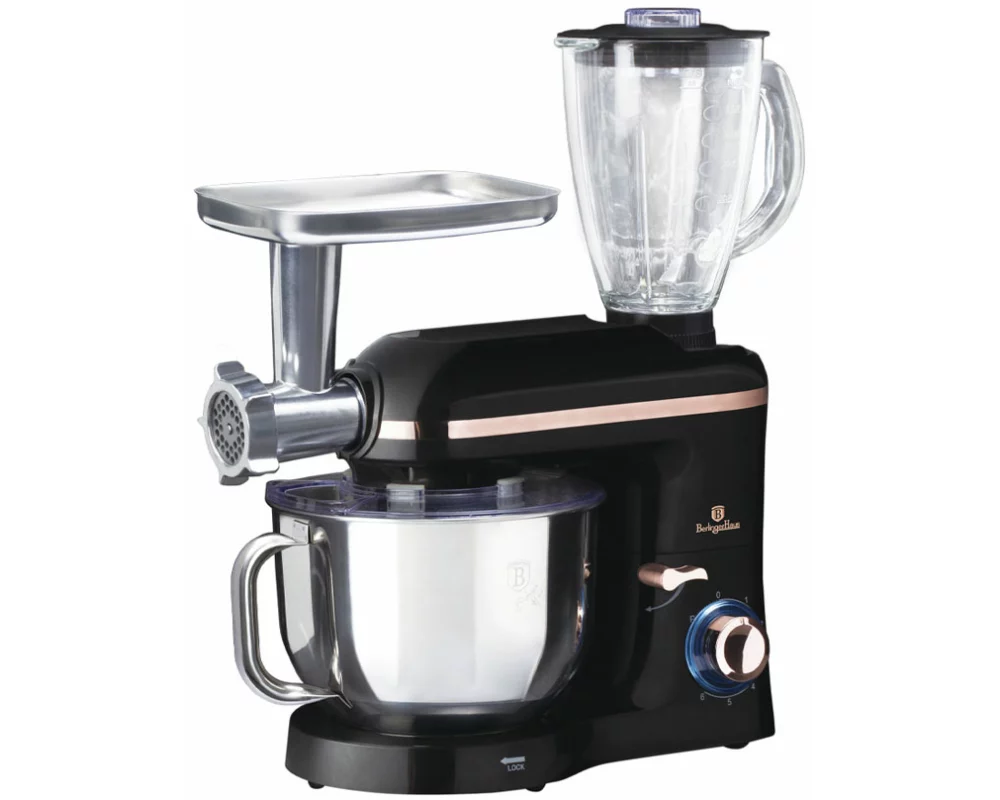 Berlinger Haus Küchenmaschine 1400W Black Rose Collection