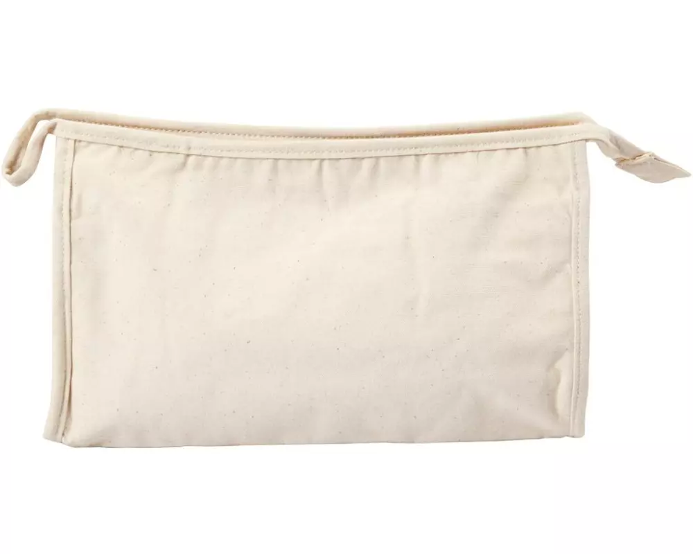 Creativ Company Kulturbeutel Baumwolle, 1 Stück, Nature