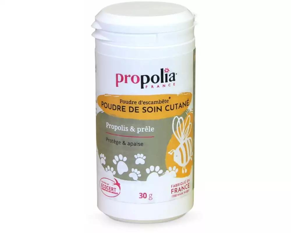 Propolia Hautpflegepuder für Tiere, 30 g