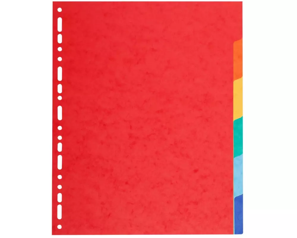 Biella Register TopColor Rot, 6-teilig