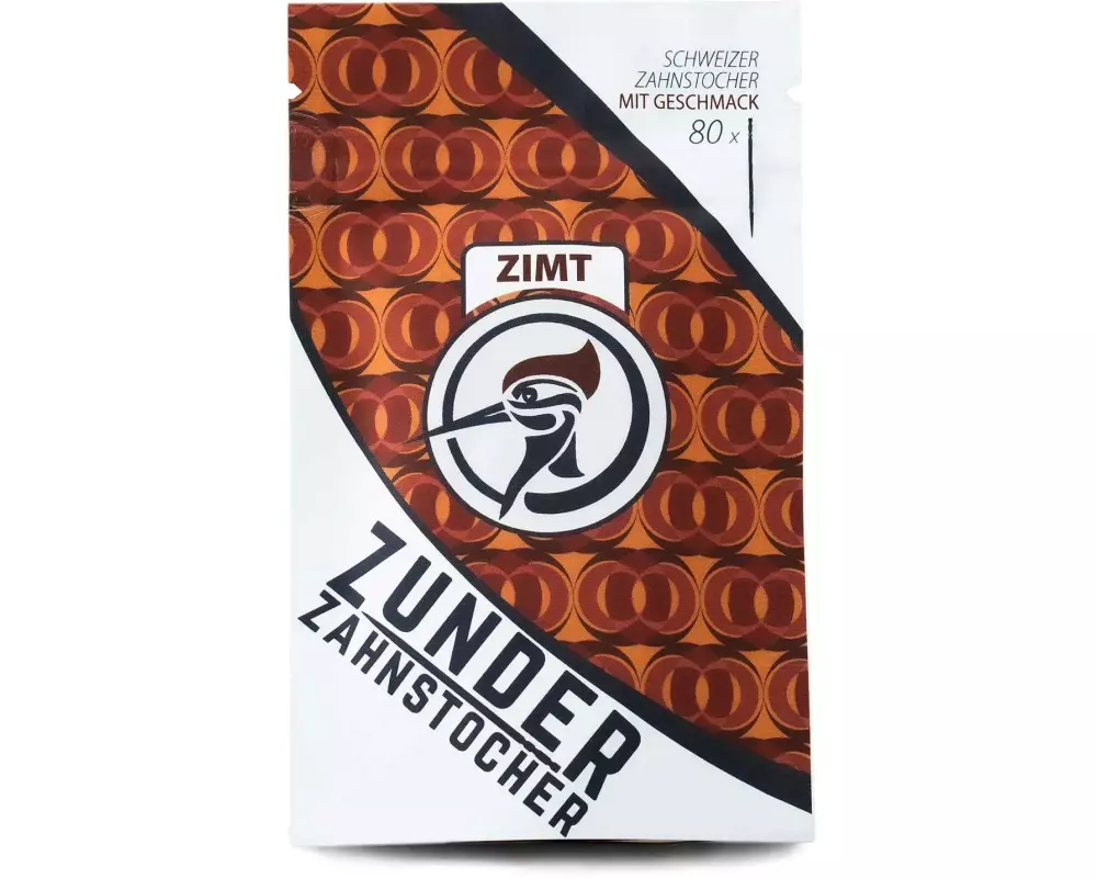 Zunder Zahnstocher Zahnstocher Zimt Zahnstocher Im praktischen Beutel