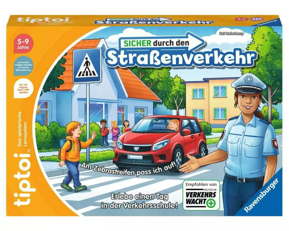 tiptoi Spiel Sicher durch den Strassenverkehr