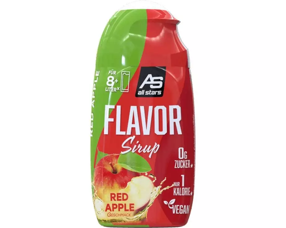 All Stars Flavor Sirup 5 x 65 ml Flasche Apfel