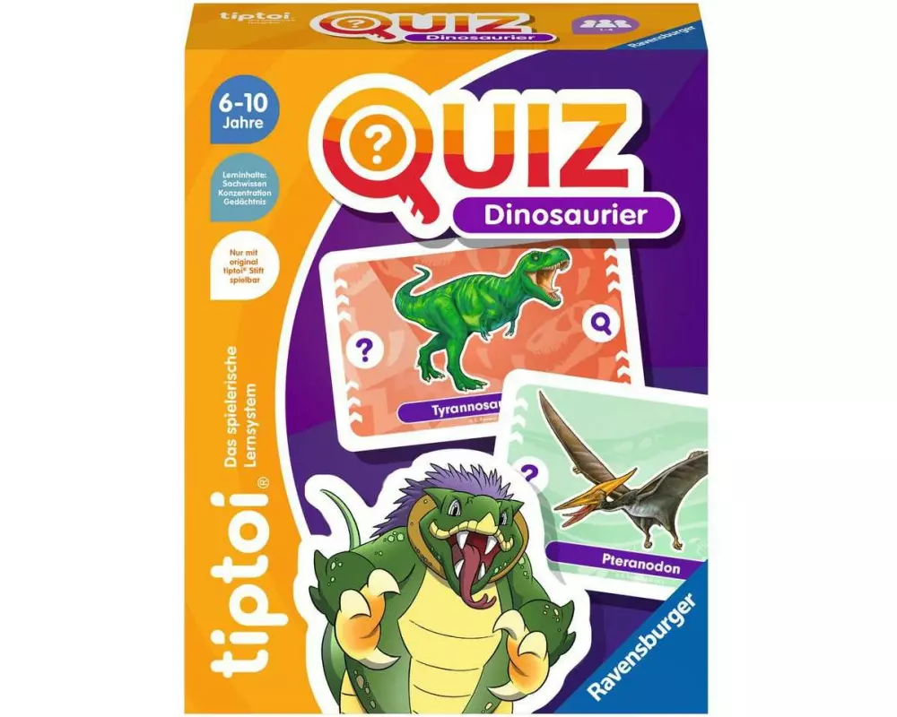 tiptoi Spiel Quiz Dinosaurier