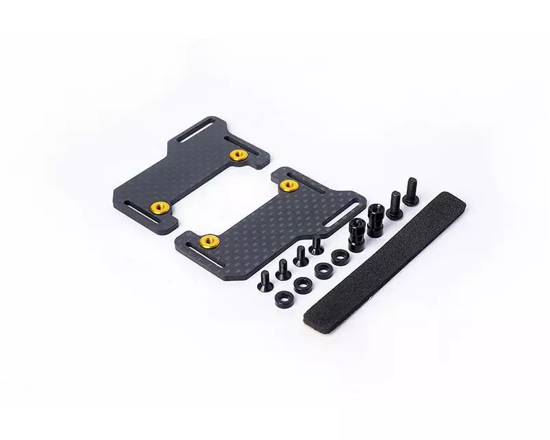 Koswork Kyosho Optima Mid Carbon Shorty Lipo Battery Mount Set