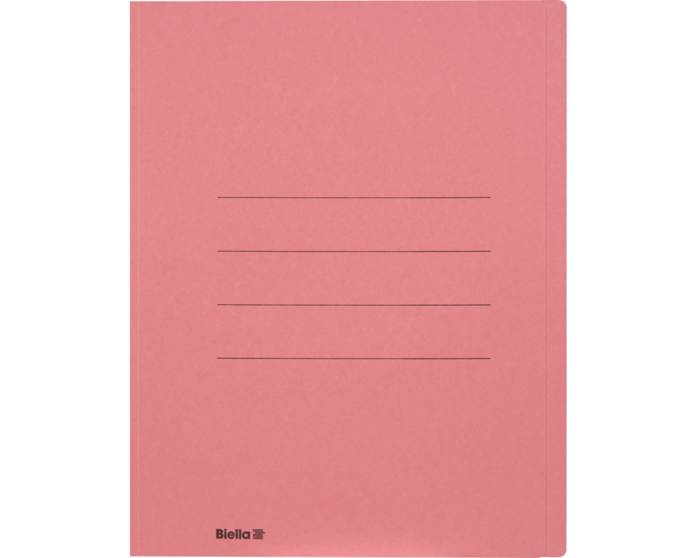 BIELLA Einlagemappe A4 25040045U rot 240g/m2