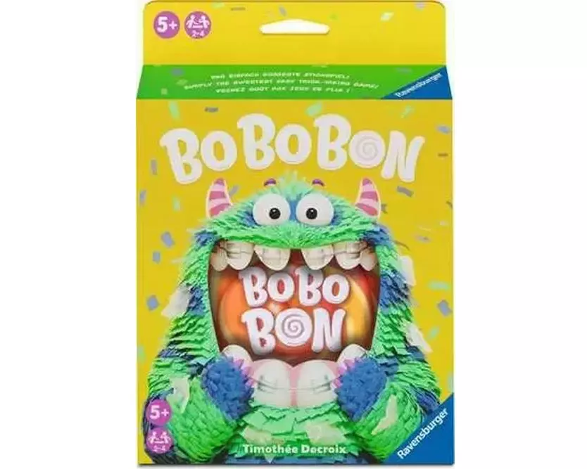 Ravensburger Kartenspiel Bo Bo Bon ab 5 Jahren, 2-4 Spieler