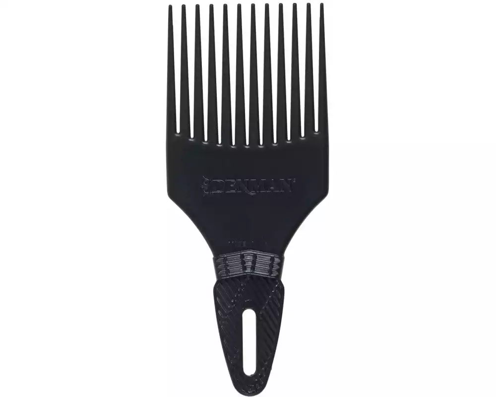 DENMAN D17 Curl Tamer Locken-Volumenkamm Schwarz Kunststoff