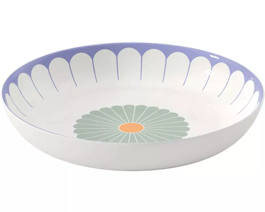 Villeroy & Boch Salatschüssel Fleur 1 Stück, Mehrfarbig