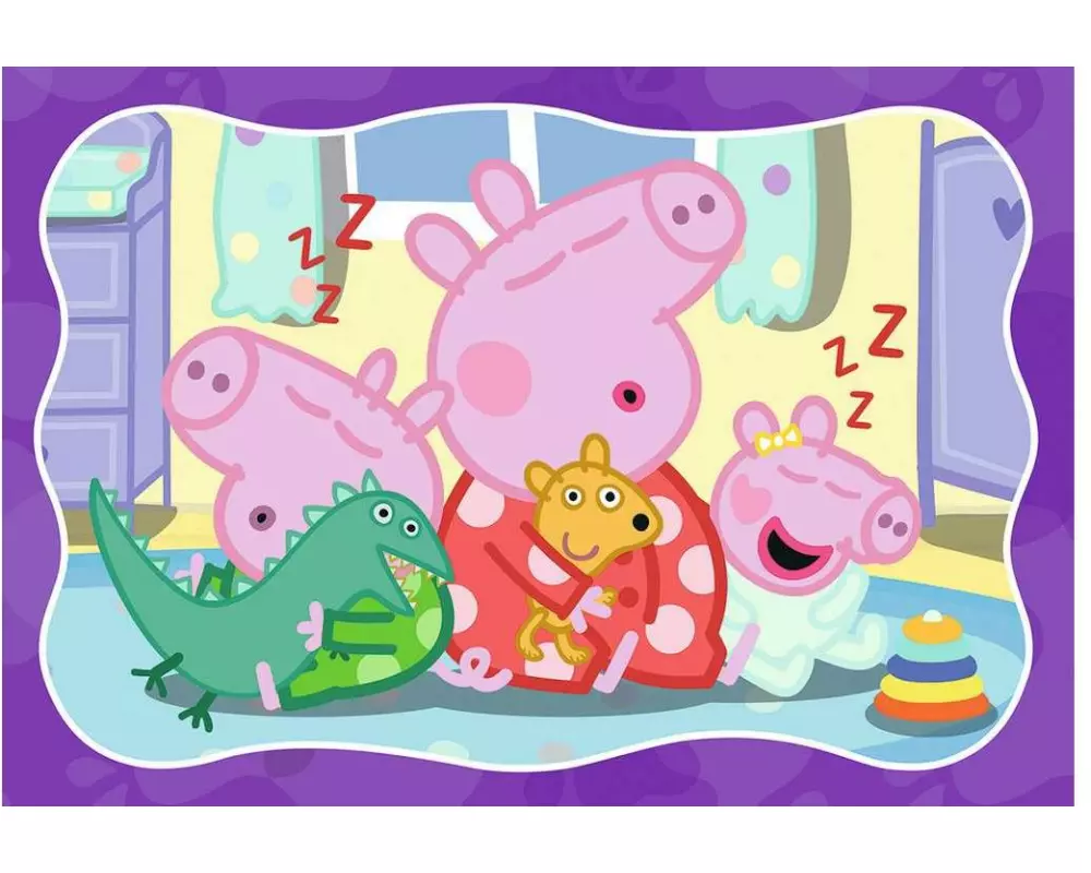 Ravensburger Puzzle Peppa Wutz – Gute Nacht, Peppa! 2 x 24