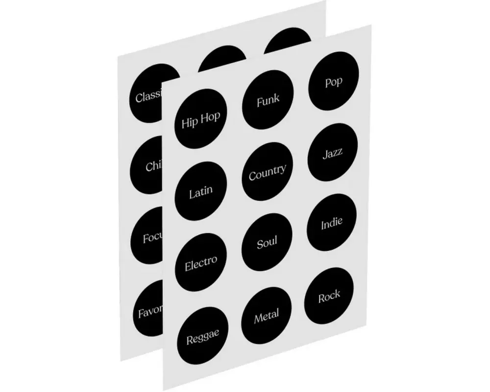 senic MoodBlocks Genre Sticker Set