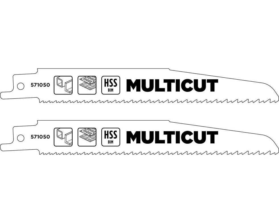 kwb Säbelsägeblätter-Set Multicut BiM 2-tlg