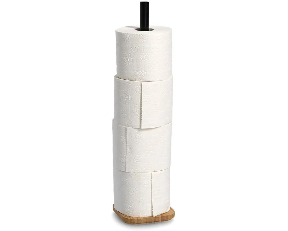 Zeller Present WC-Rollenhalter Bambus Braun