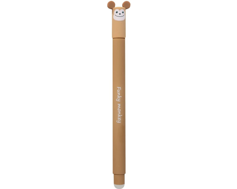 Eberhard Faber Gelschreiber Animal Erase It Monkey 0.7 mm, Beige