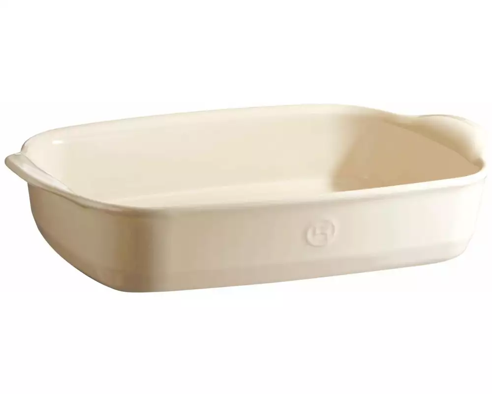 Emile Henry Ultime Eckig, Beige