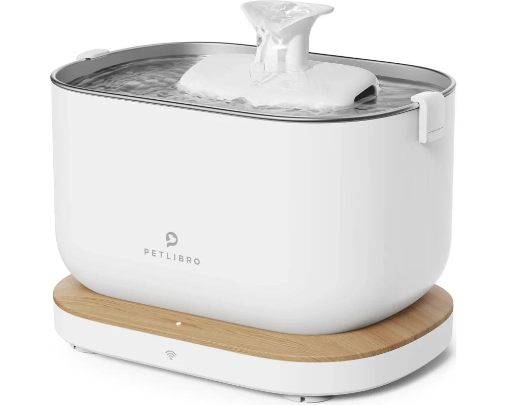 Petlibro Dockstream intelligenter Katzenbrunnen Weiss