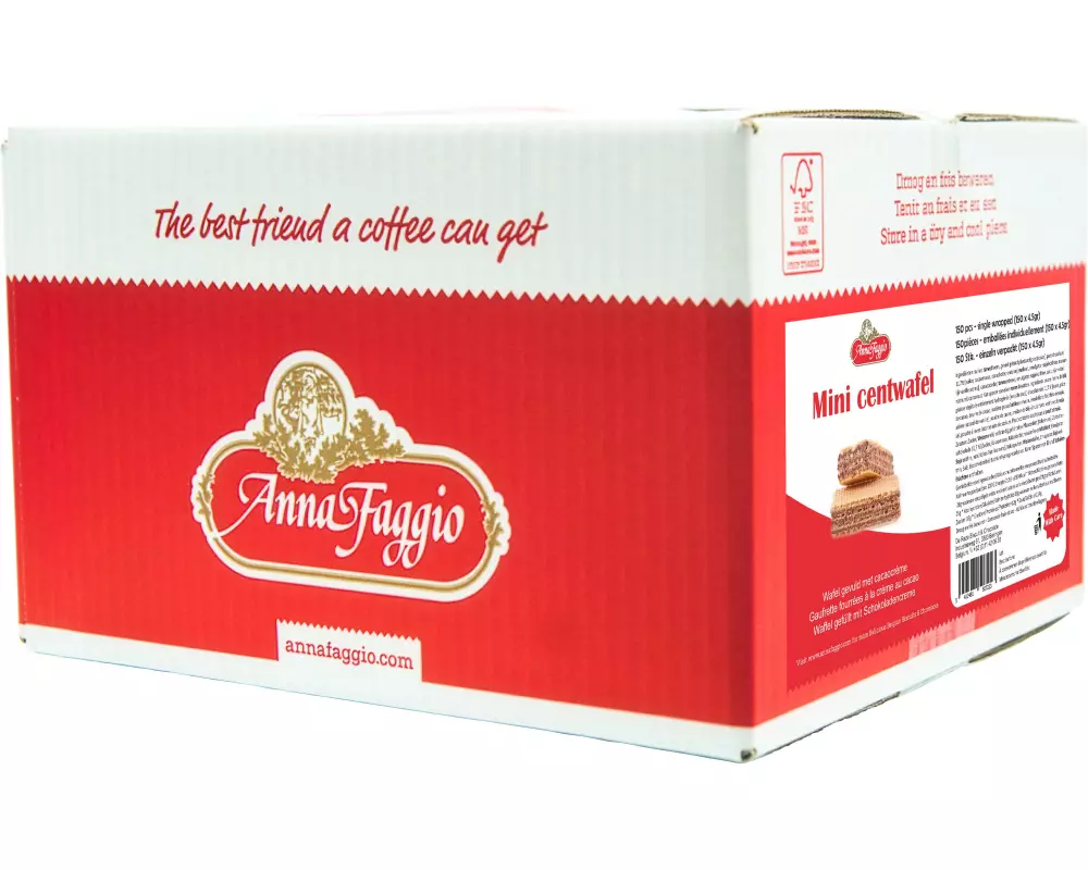 Anna Faggio Mini-Waffel mit Schokolade 675 g