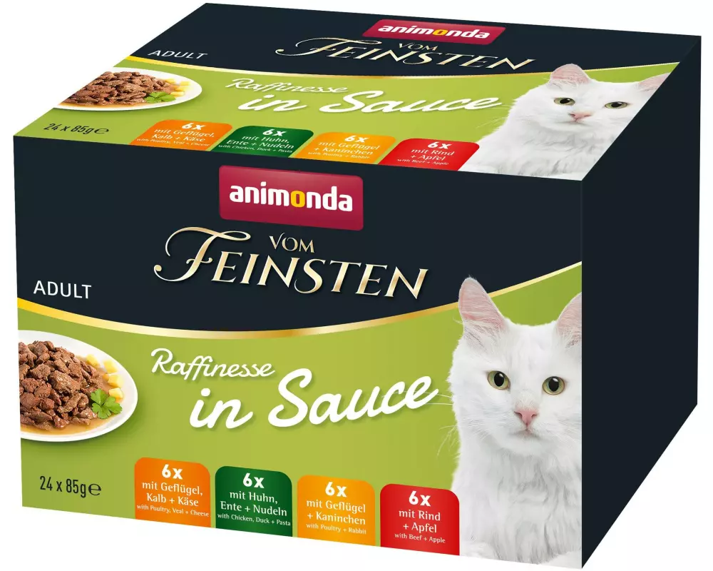 animonda Vom Feinsten Raffi Adult Mixpack Frischebeutel in Sauce