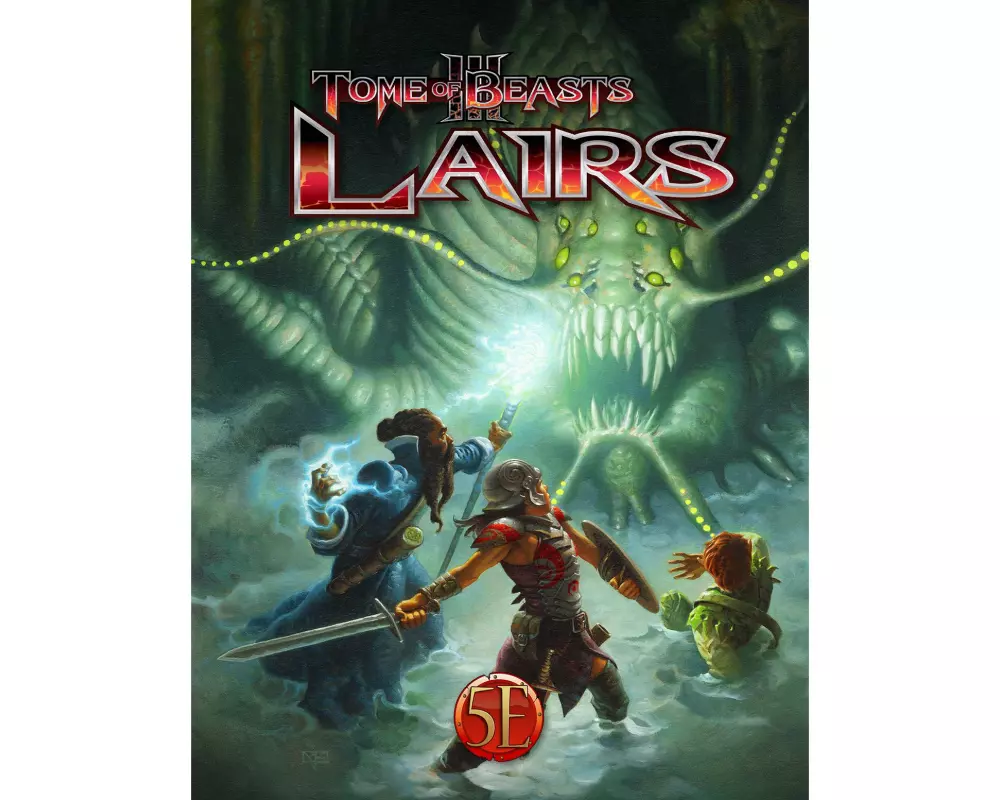 Kobold Press Quellenbuch Tome of Beasts 3 Lairs for 5E -EN-