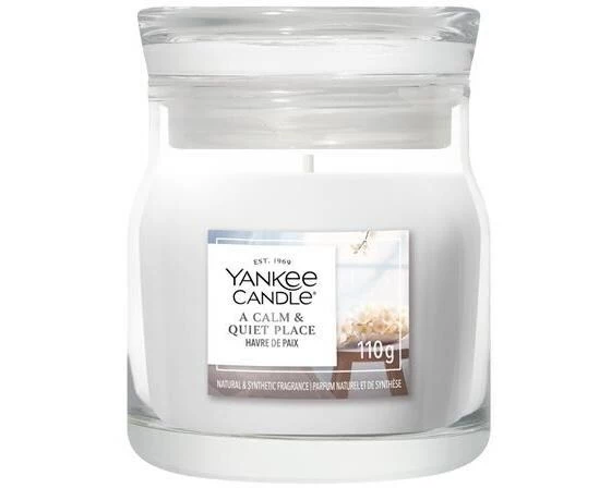 Yankee Candle Signature Duftkerze A Calm & Quiet Place Signature Small Jar