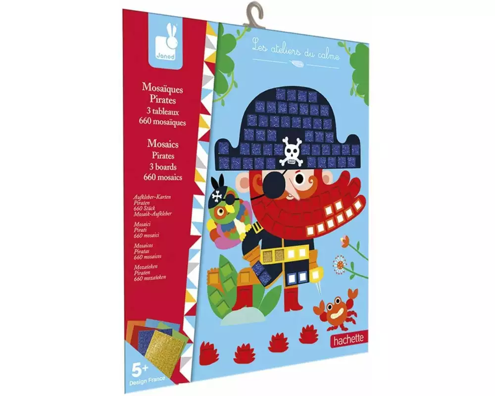 Janod Bastelset Mozaik Piraten