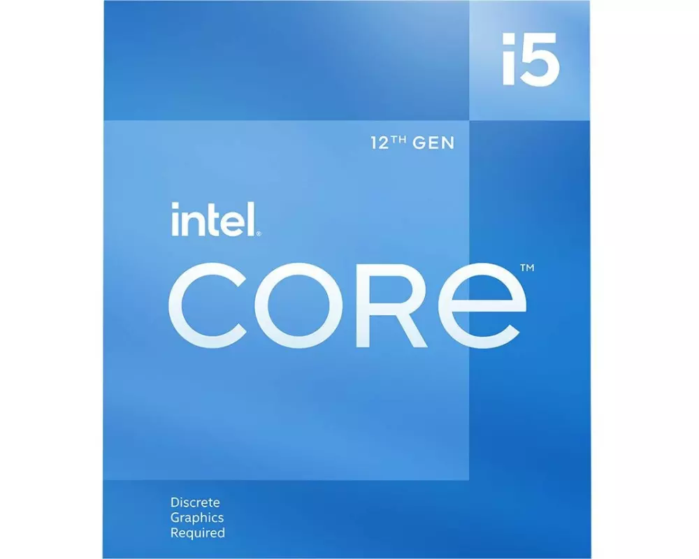 Intel CPU Core i5-12400F 2.5 GHz
