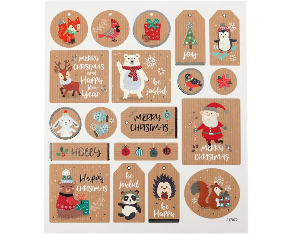 Creativ Company Weihnachtssticker Weihnachten