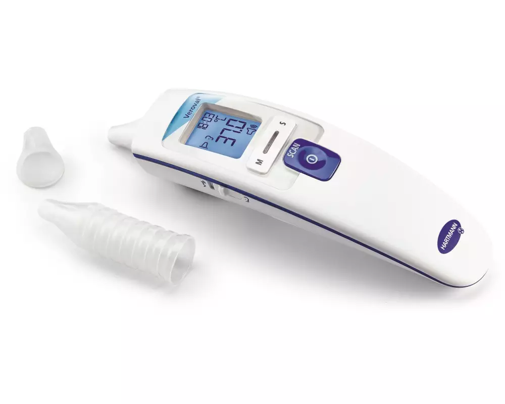 Veroval Infrarot-Fieberthermometer 2in1