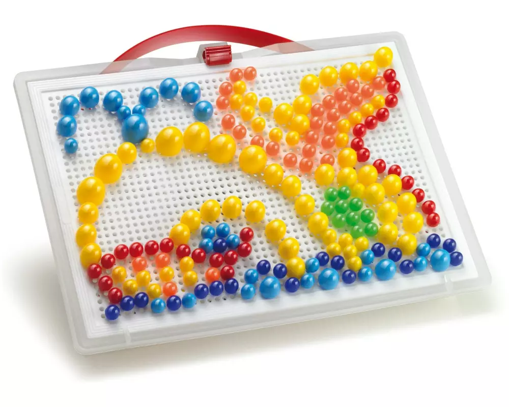 Quercetti Mosaik-Steckspiel FantaColor Portable (280 Teile)