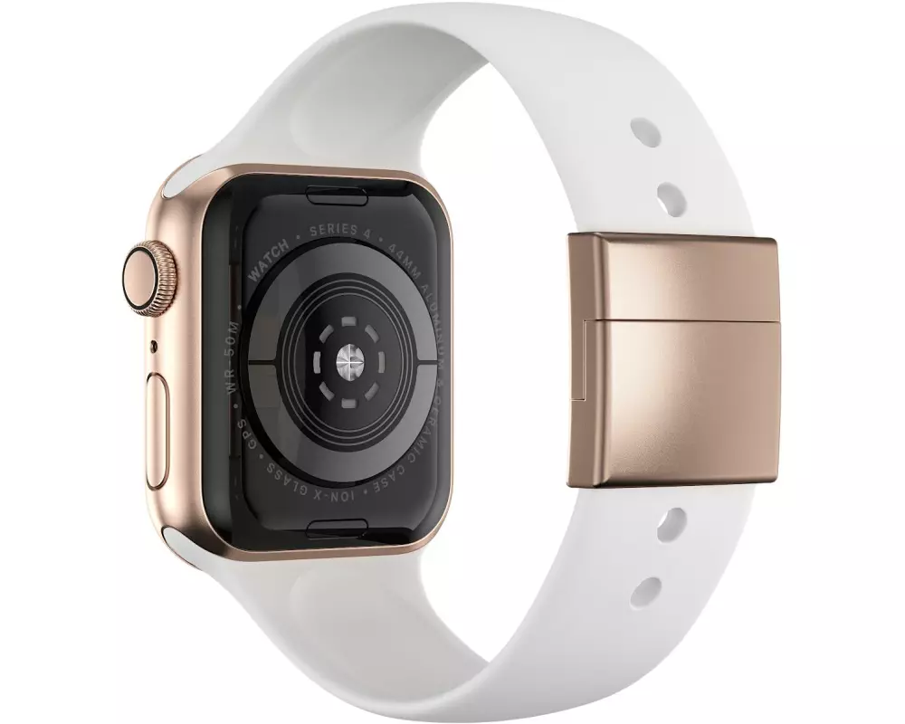 xMount Armband Apple Watch Series 1 - 6/SE (40 mm) Weiss / Gold