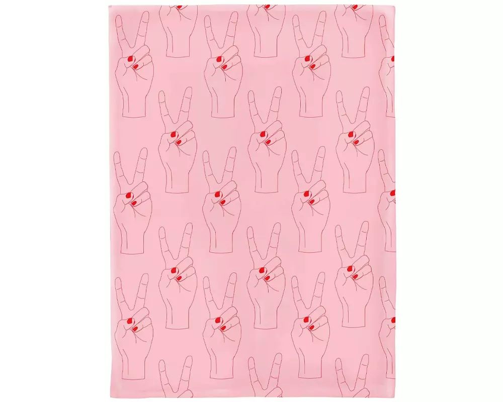 Chic Mic Geschirrtuch Peace 50 x 70 cm