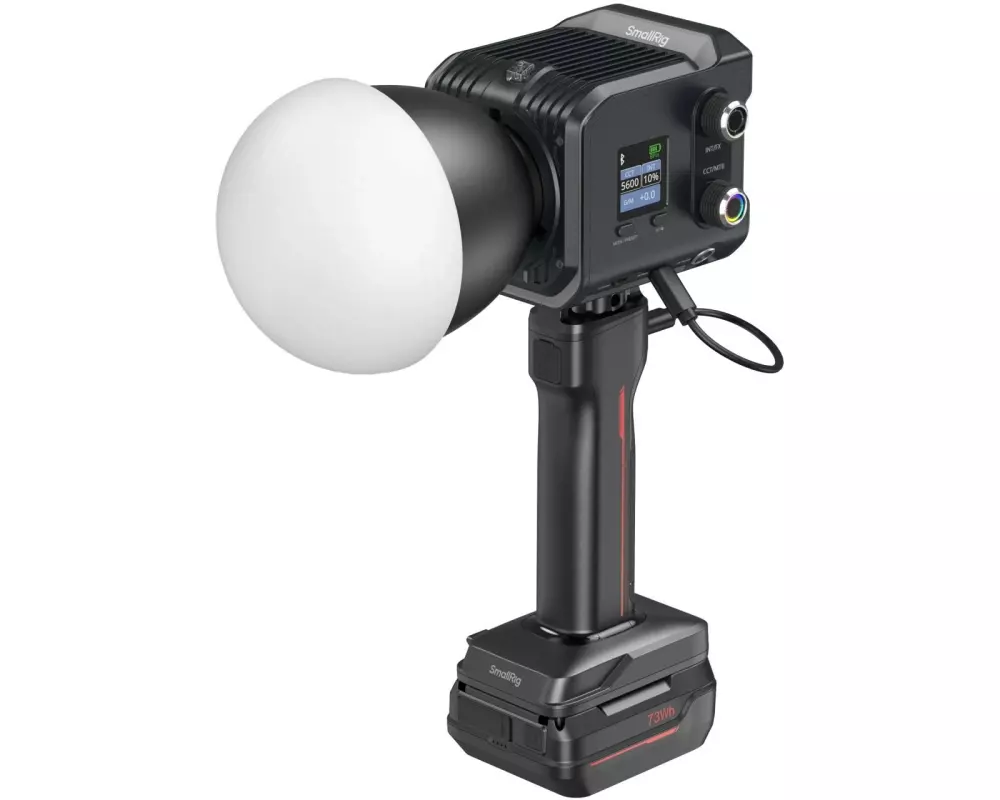 Smallrig Dauerlicht RC 100C COB Kit Mit Batteriegriff