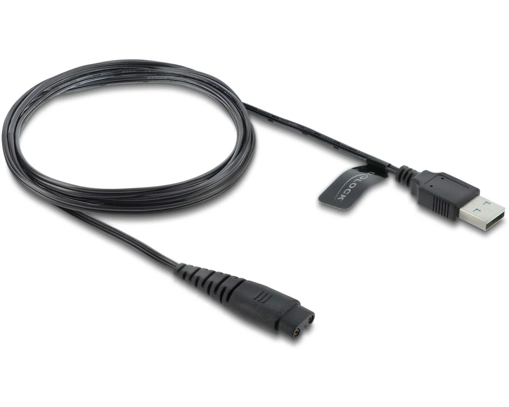 Delock USB Ladekabel 5 V, 1.2 m, Schwarz