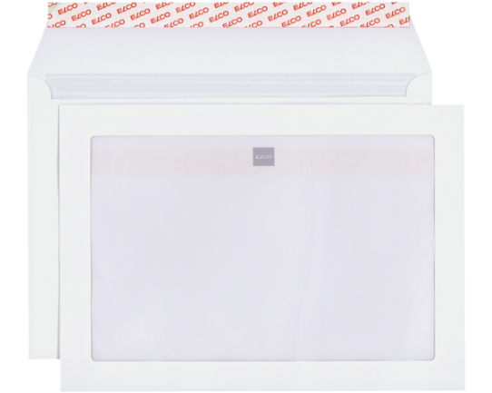 ELCO Couvert Premium m/Fenster C4 34591 120g, weiss 250 Stück