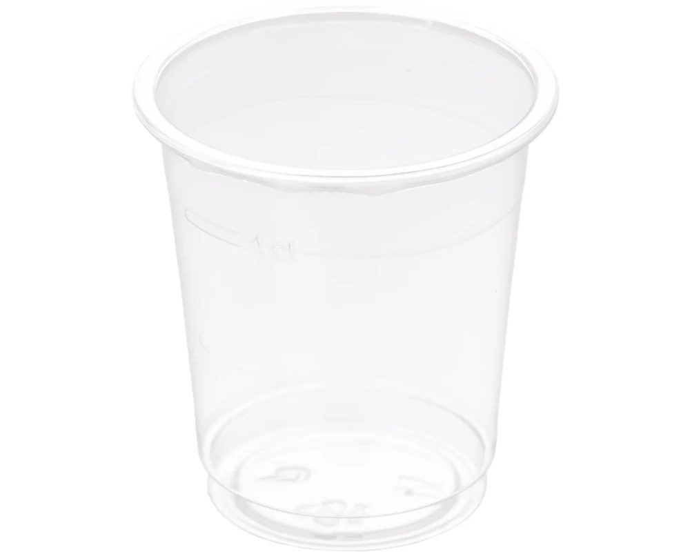 ELCO Einwegbecher 2 cl/4 cl 800 Stück, Transparent