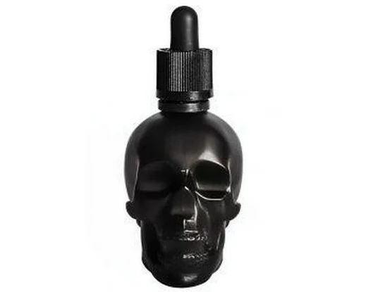 Speakeasy Bitters Bottle Skull 60 ml, Schwarz