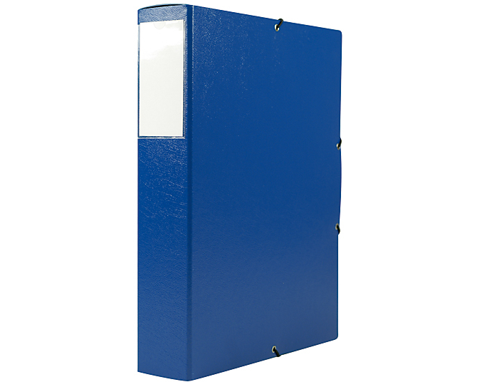 EROLA Sammelbox mit Gummizug A4 116 blau