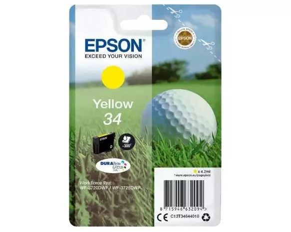 Epson Tinte Epson C13T34644010 Yellow
