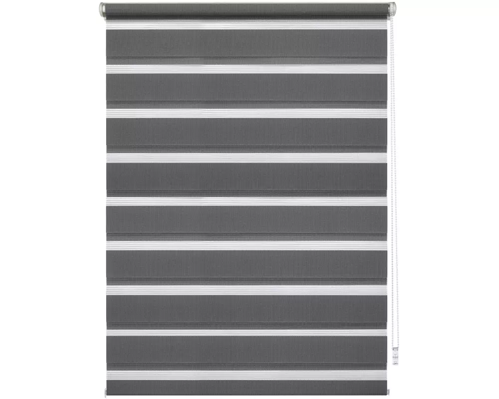 Gardinia Doppelrollo Easyfix 45 x 150 cm, Anthrazit