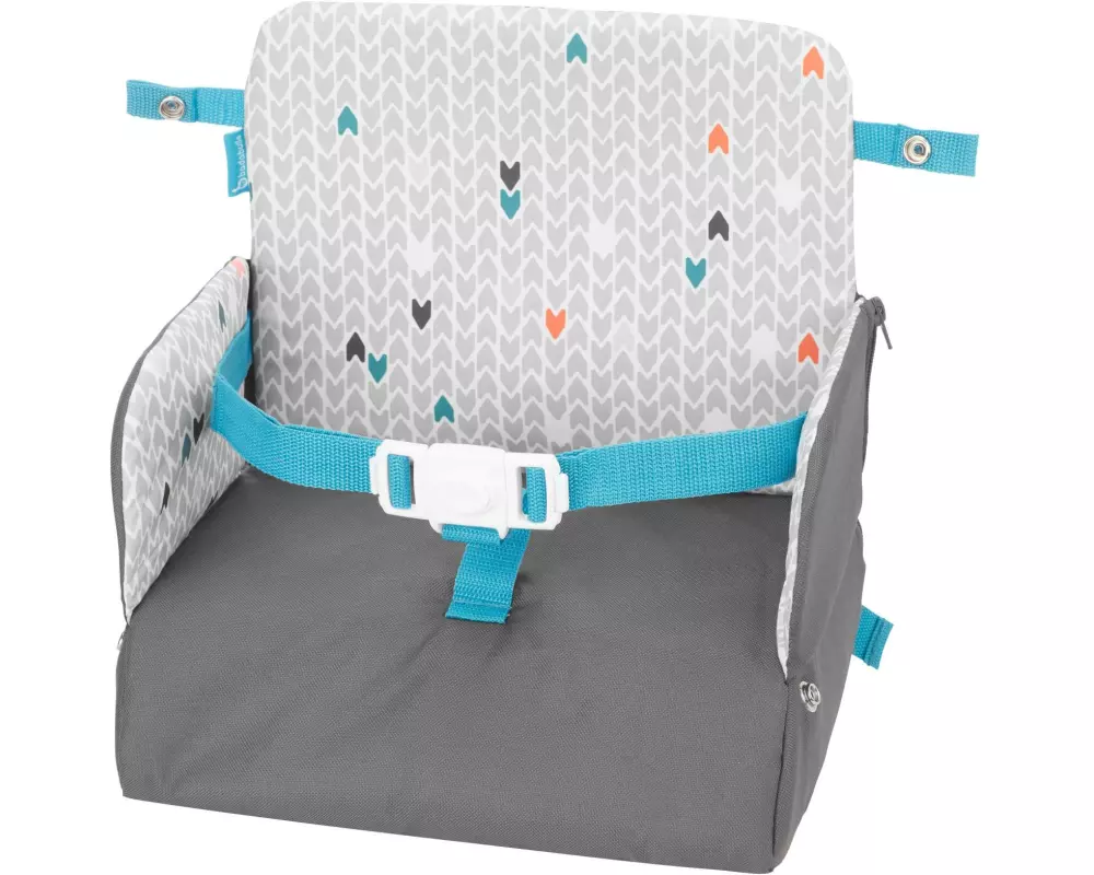 Badabulle Sitzerhöhung Yummy Travel Grau